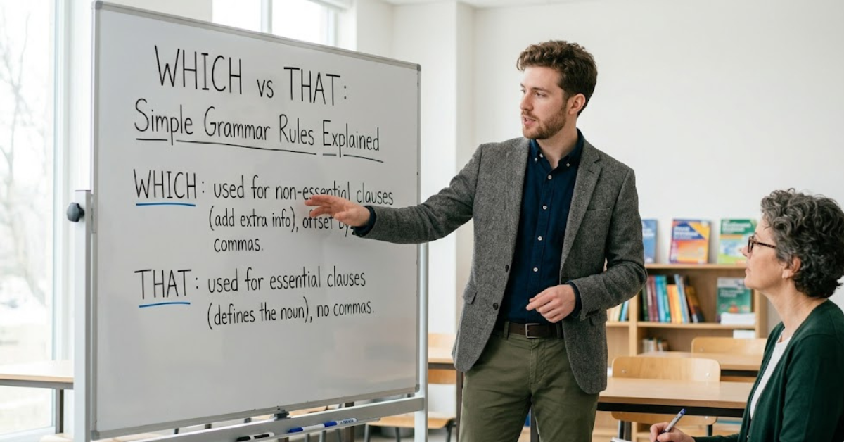 Which vs That Simple Grammar Rules Explained