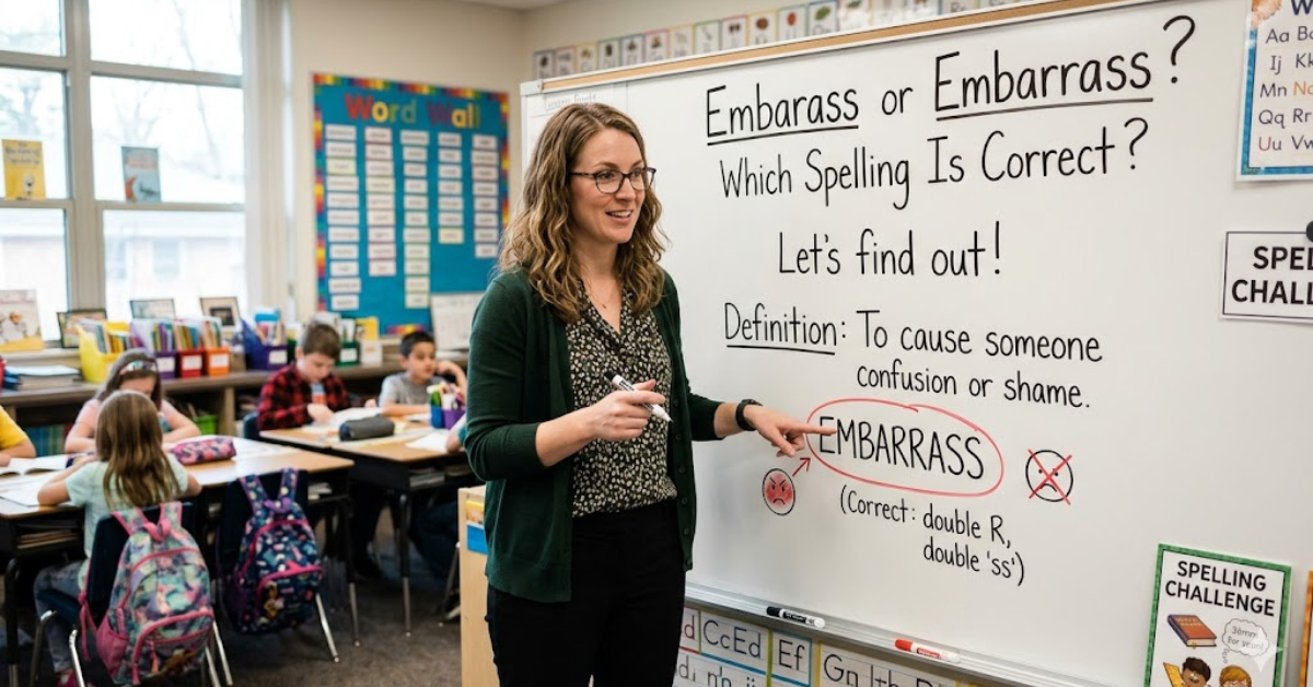 Embarass or Embarrass: Which Spelling Is Correct?