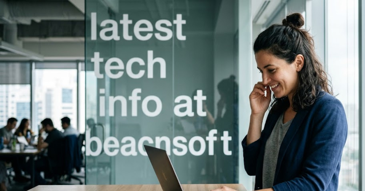 Latest Tech Info at BeaconSoft: Your Guide to Modern Technology Trends