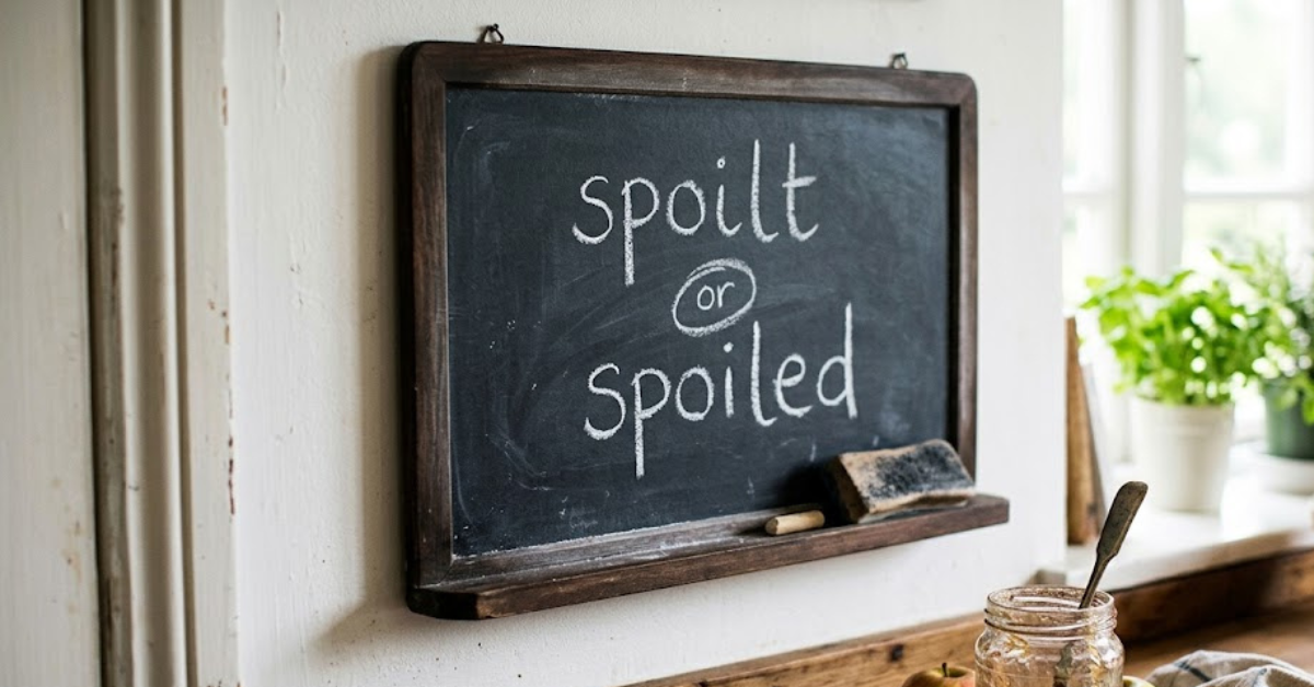 Spoilt or Spoiled: What’s the Correct Word?
