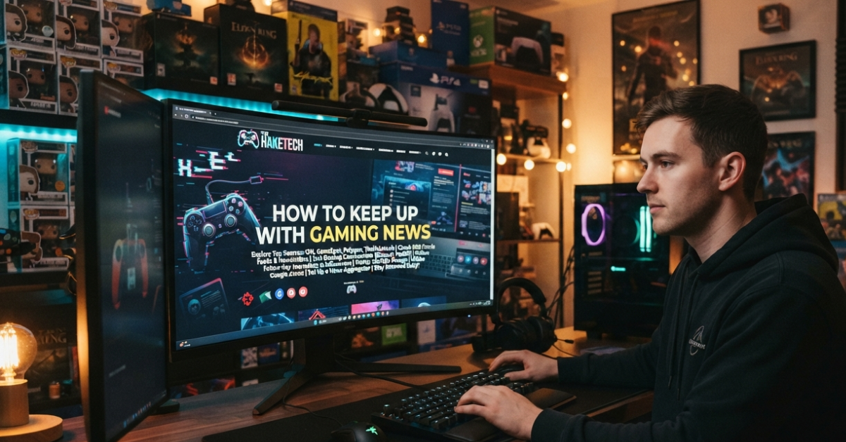 How to Keep Up With Gaming News TheHakeTech: The Ultimate Gamer's Guide